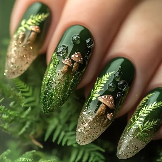 Garden Fantasy Press On Nails